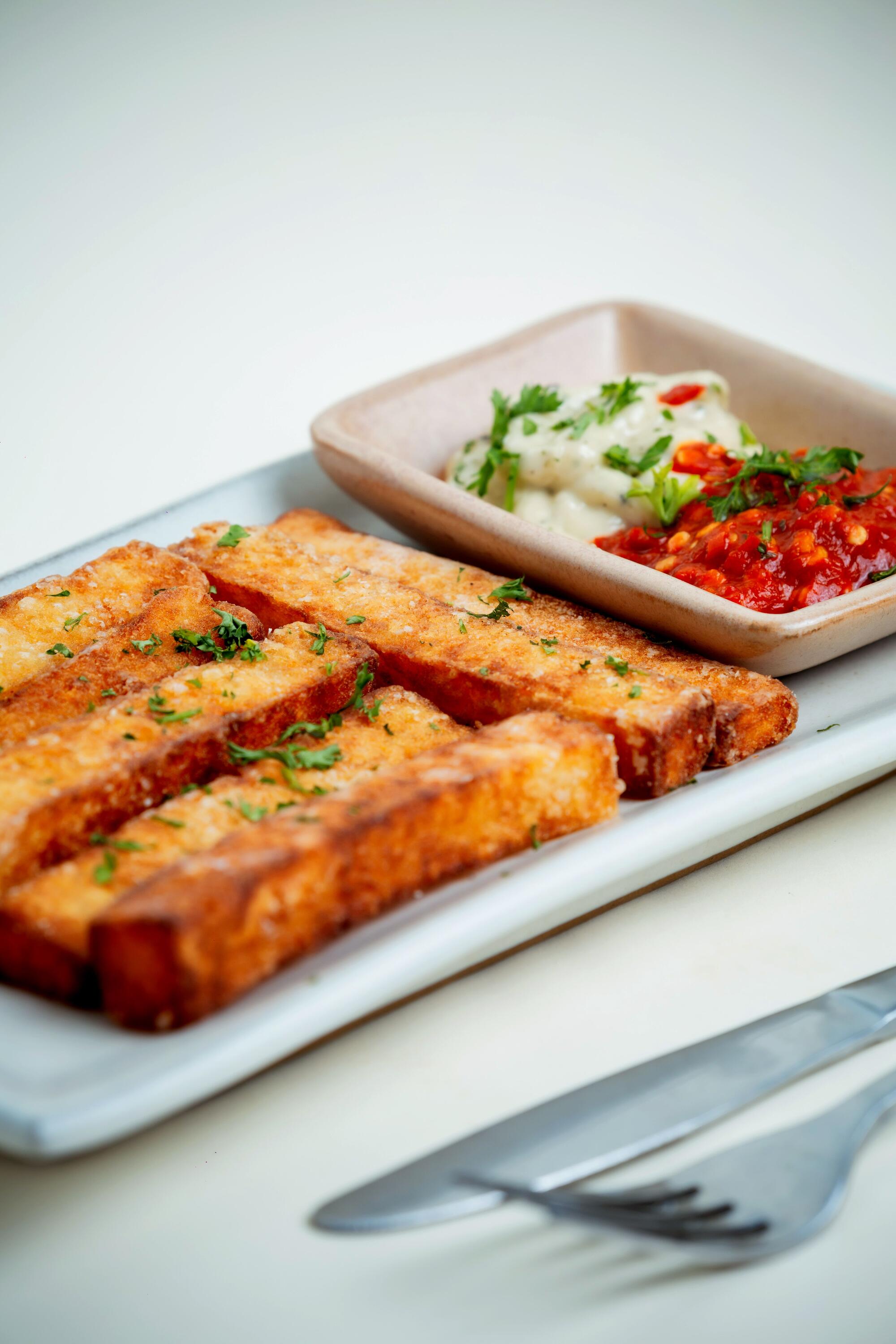 Tofu cocinado
