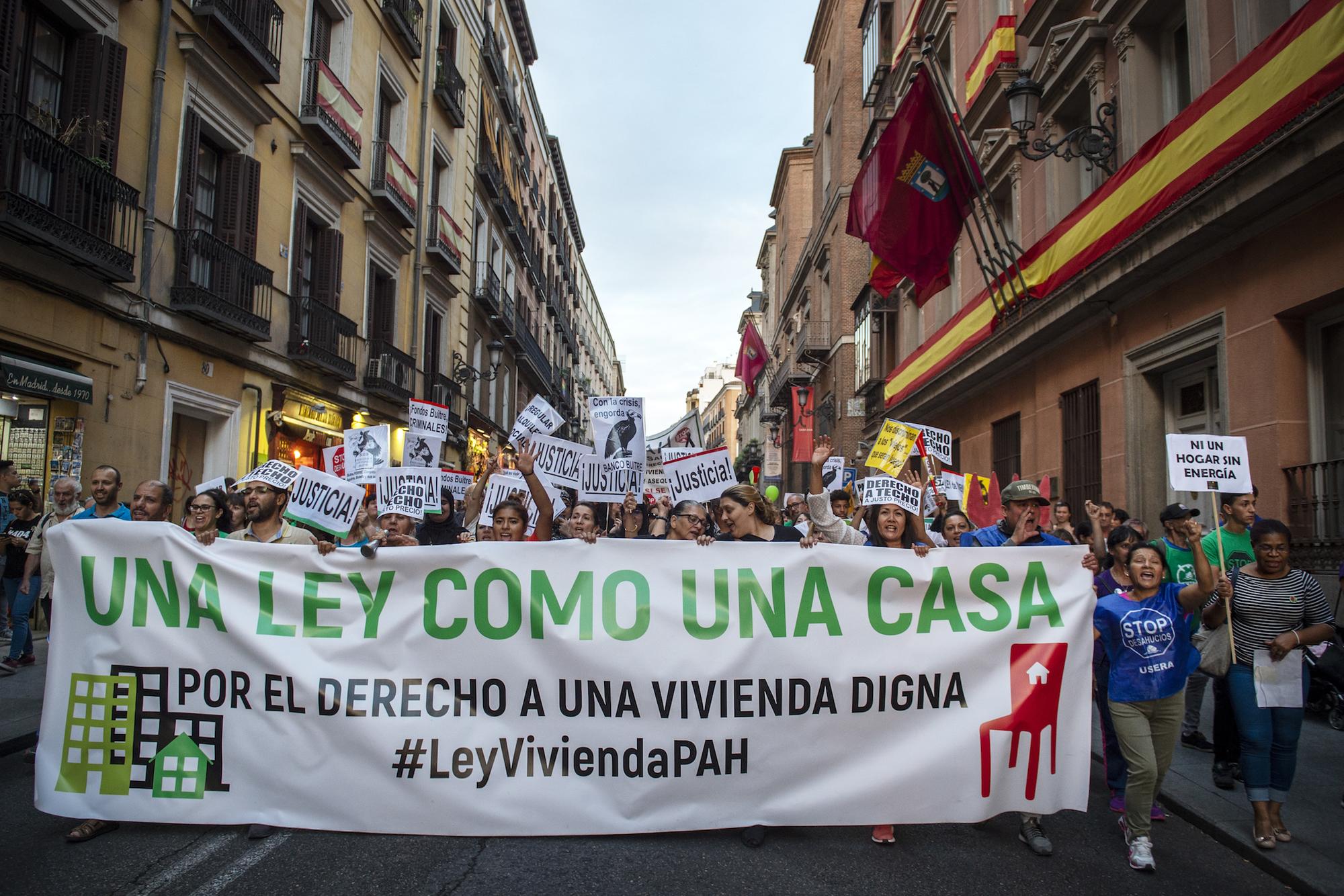 Manifestación de la PAH en Madrid V