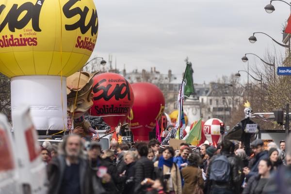 Movilizaciones en París contra la reforma de las jubilaciones - 2