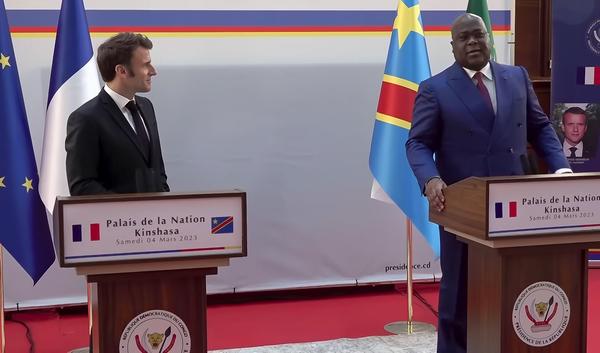 Macron Tshisekedi RDC