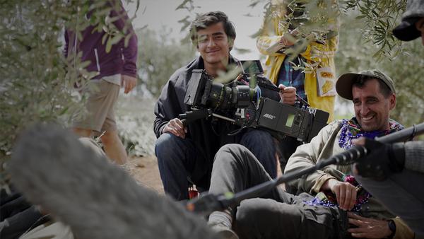 Olmo Souto durante a rodaxe de Kobane